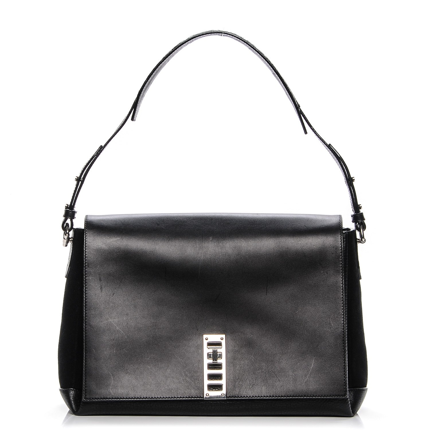 Proenza Schouler Calfskin PS Elliot Black 1 of 8