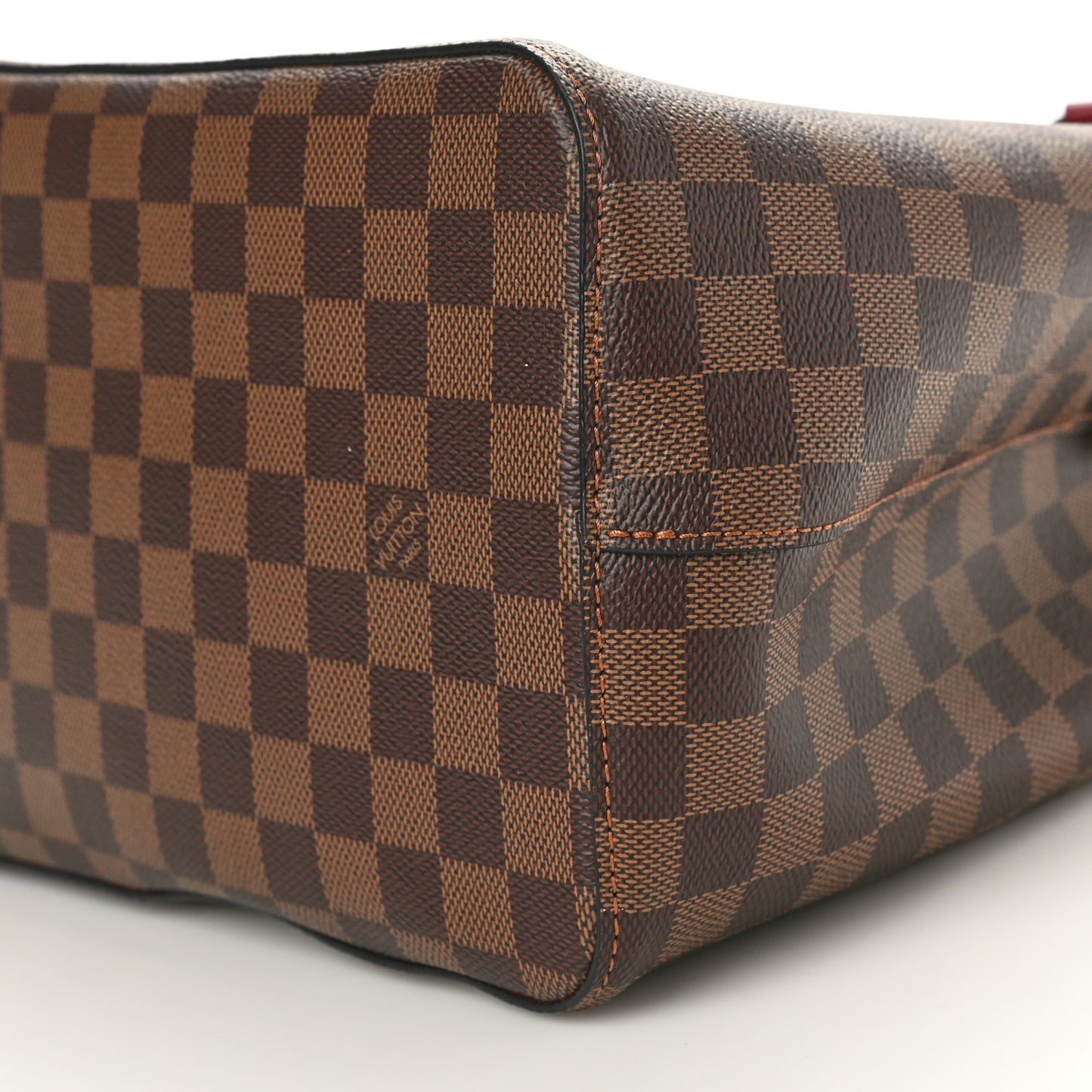 Damier Ebene Neonoe MM Cherry Berry