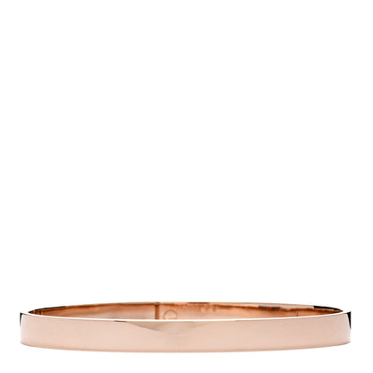 Hermes 18K Rose Gold Diamond PM Kelly Pave Bracelet SH 2 of 4