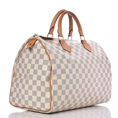 Louis Vuitton Damier Azur Speedy 35 3 of 11