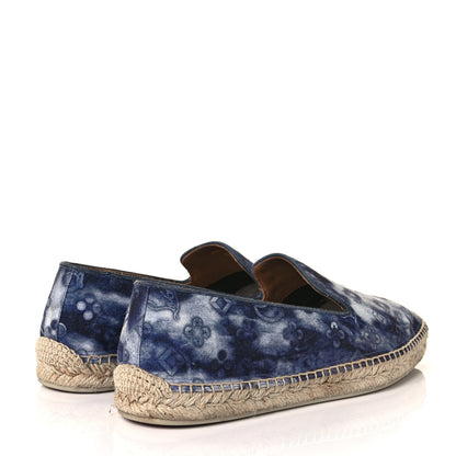 Christian Louboutin Denim Tie Dye Punk Mens Nanou Orlato Flat Espadrilles 41 Multicolor 4 of 7