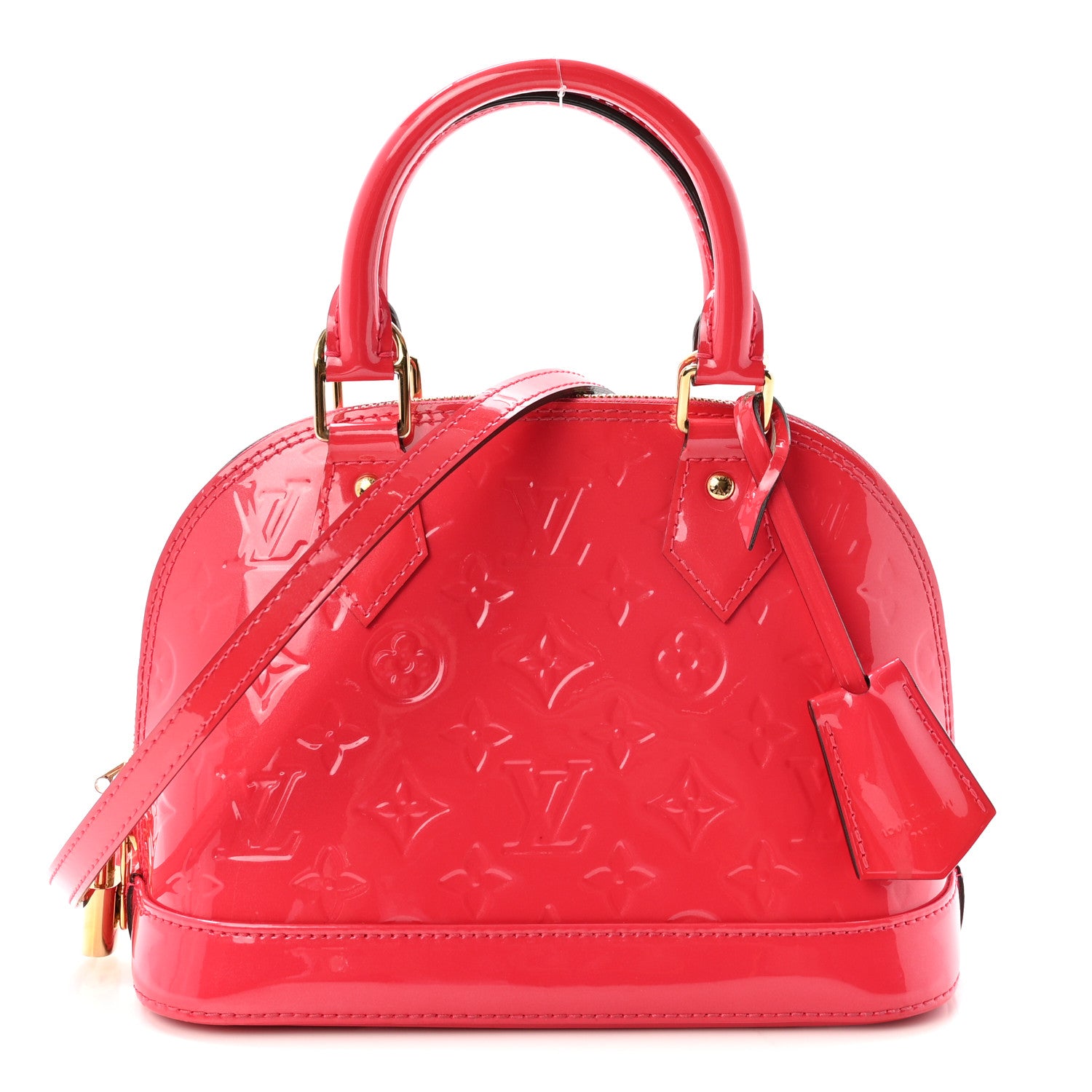 Louis Vuitton Vernis Alma BB Hot Pink 1 of 9