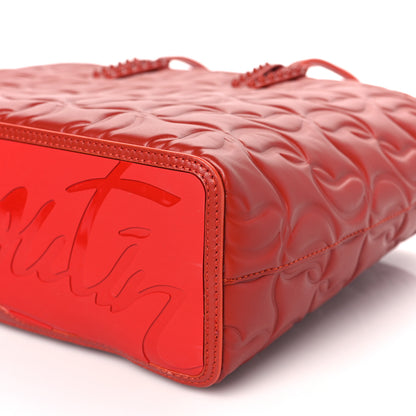 Christian Louboutin Nappa Embossed East West Cabata Tote Rouquine 9 of 10
