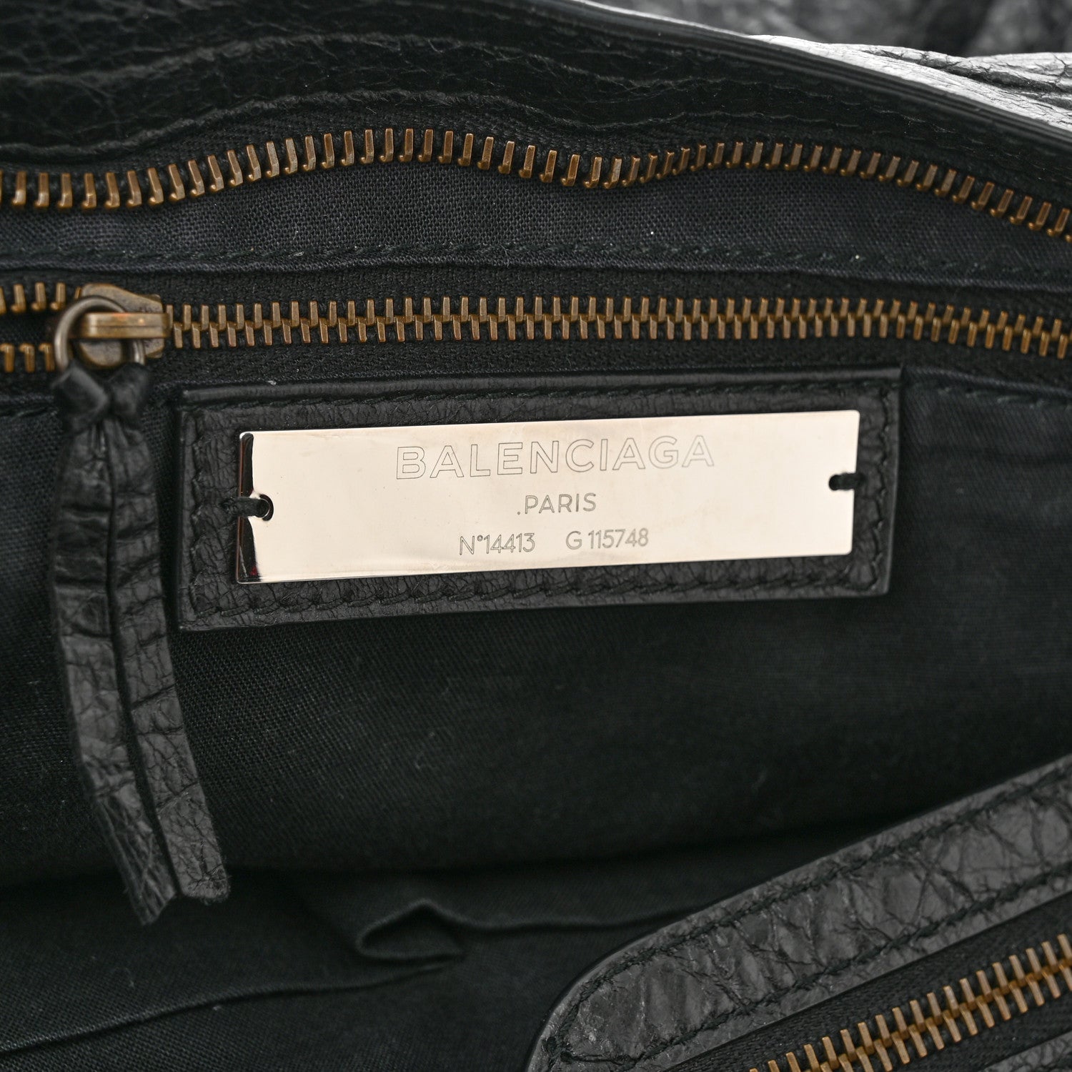 Balenciaga Agneau Classic Hardware City Black 6 of 10