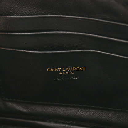 Saint Laurent Grain De Poudre Matelasse Monogram Mini Lou Camera Bag New Powder 6 of 10