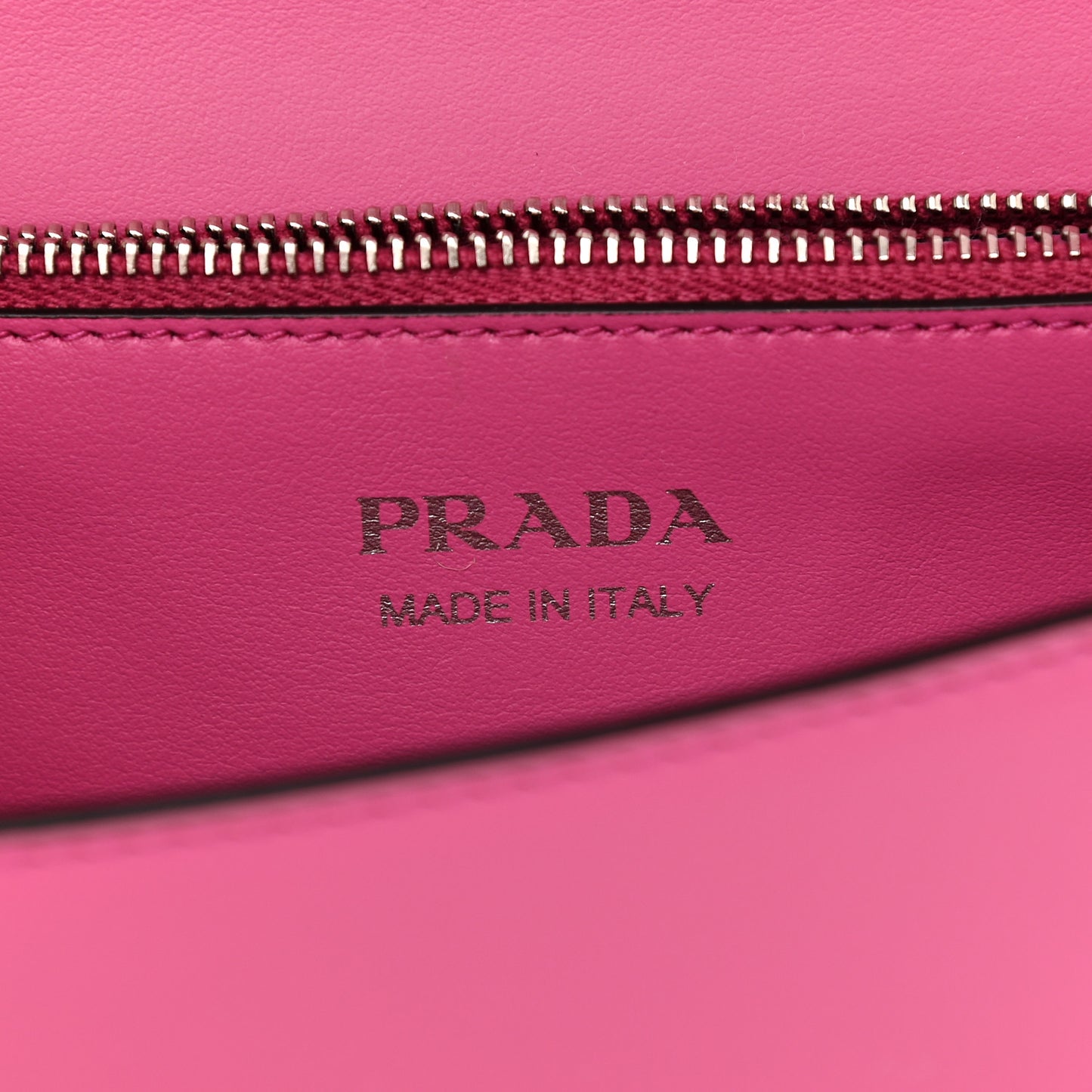 Saffiano City Calfskin Studded Small Elektra Shoulder Bag Fuxia