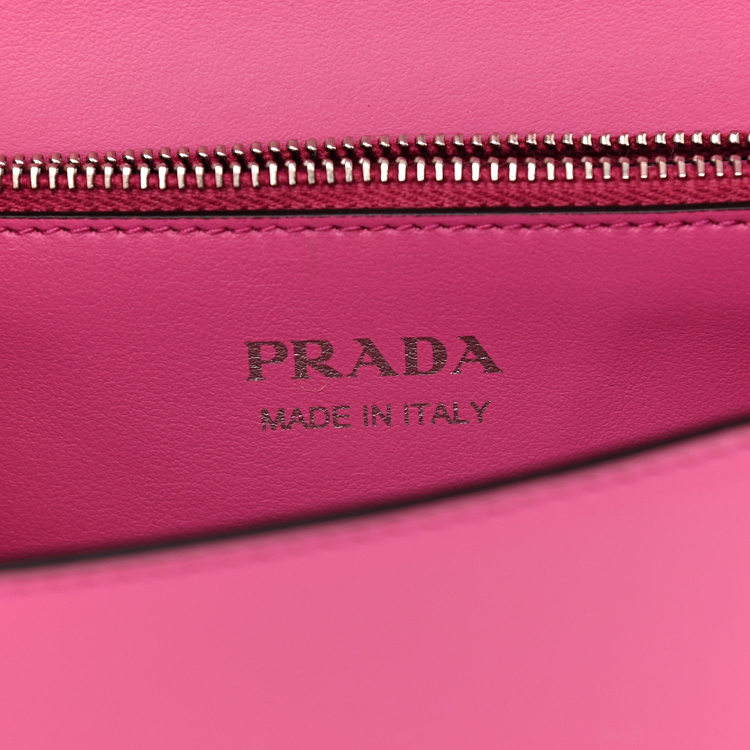 Prada Saffiano City Calfskin Studded Small Elektra Shoulder Bag Fuxia 6 of 8