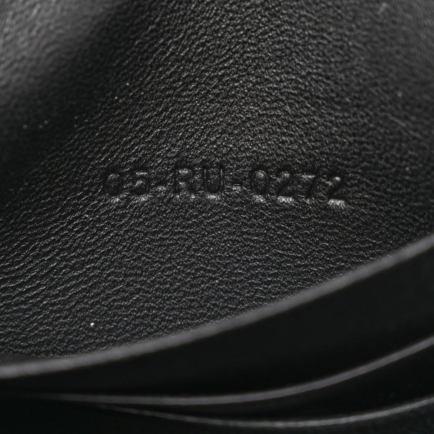 Calfskin Macrocannage Mini Caro Bag Black