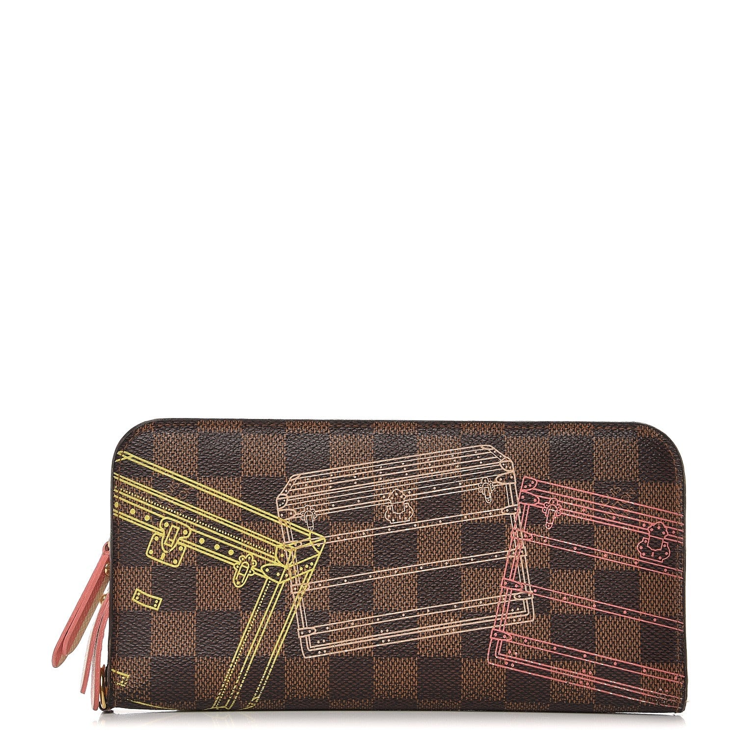 Louis Vuitton Damier Ebene 2014 Christmas Animation Insolite Wallet 1 of 22