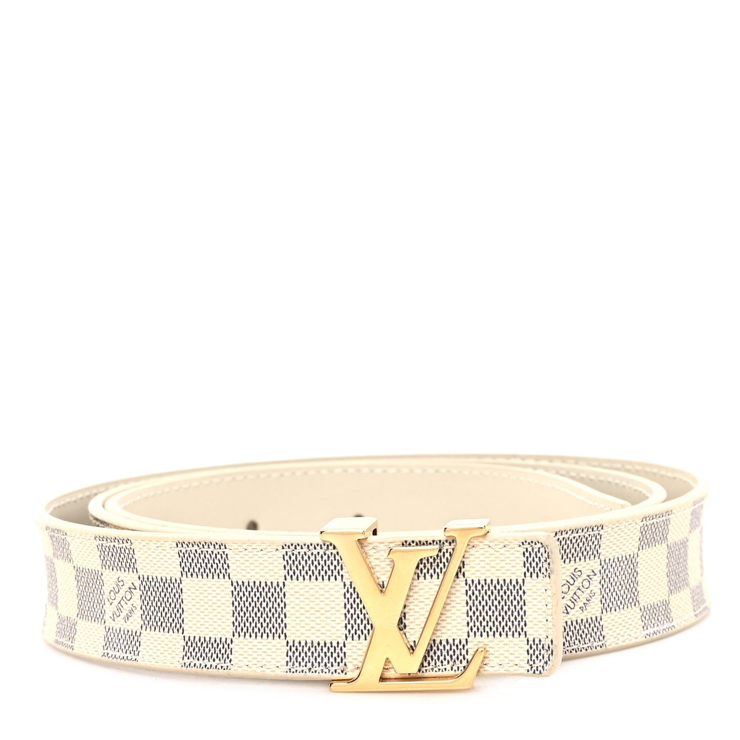 Damier Azur LV Initiales Belt 90 36