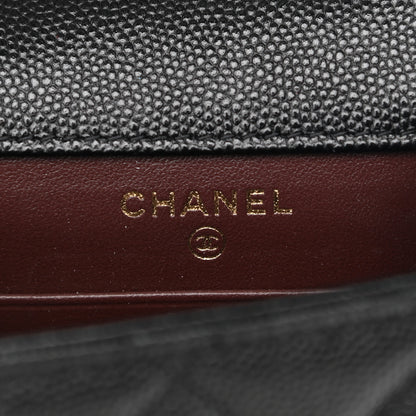 Chanel Caviar Quilted Classic Phone Holder Black 6 of 12