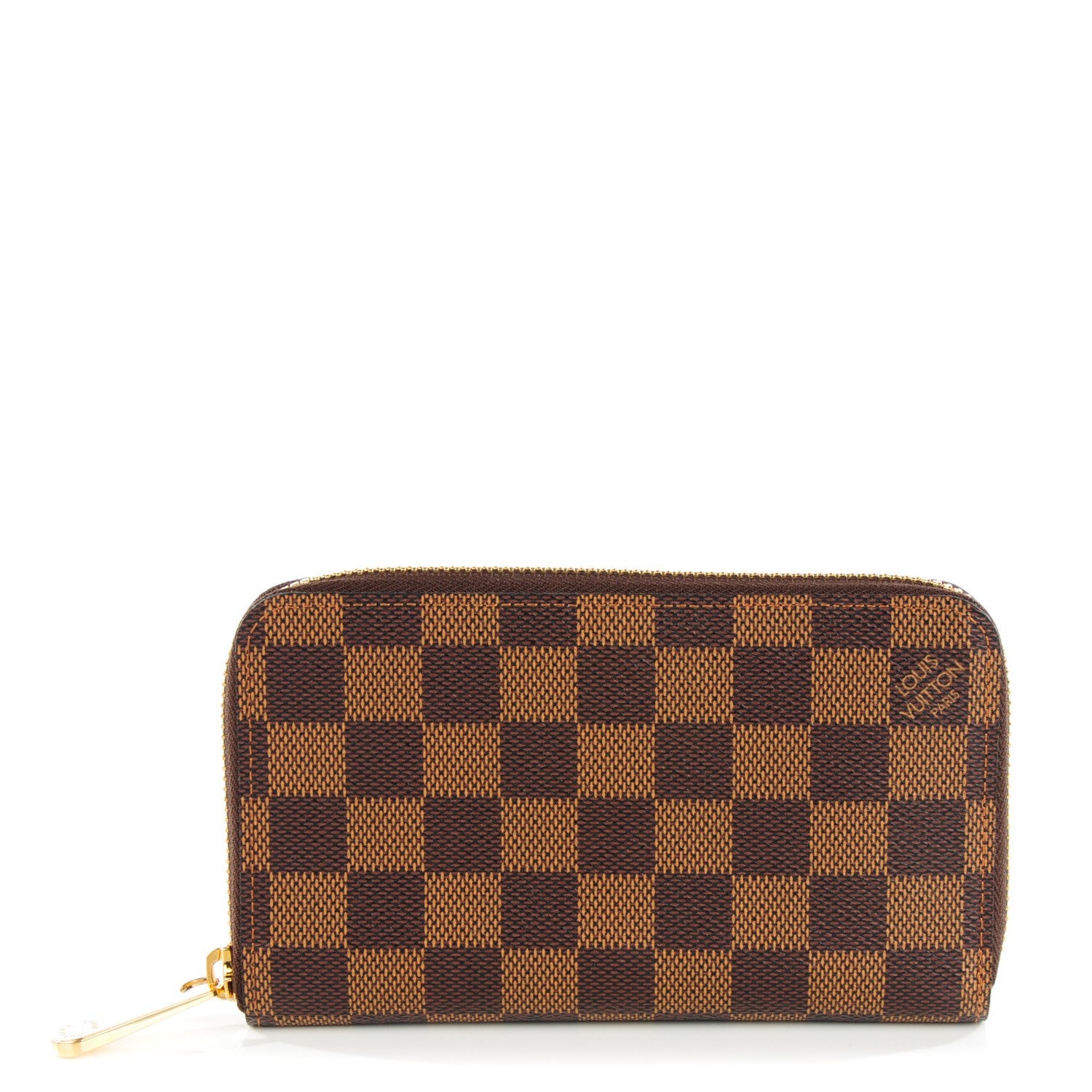 Louis Vuitton Damier Ebene Zippy Compact Wallet 1 of 7