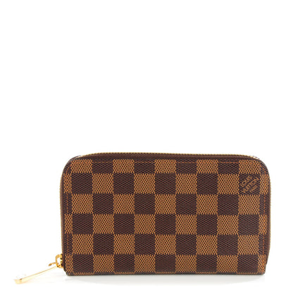 Louis Vuitton Damier Ebene Zippy Compact Wallet 1 of 7