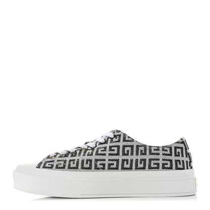 Givenchy Jacquard City Sport 4G Sneakers 38 White Black 1 of 8