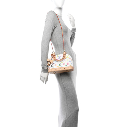 Louis Vuitton LV x TM Monogram Multicolor Alma BB White 2 of 10