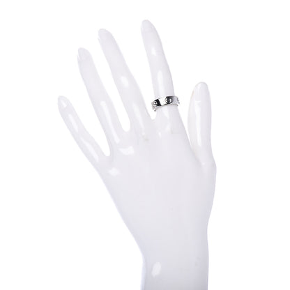 Cartier 18K White Gold 5.5mm LOVE Ring 50 5.25 2 of 7
