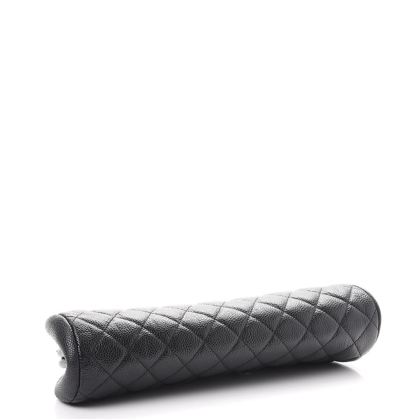 Caviar Quilted Timeless Clutch Black
