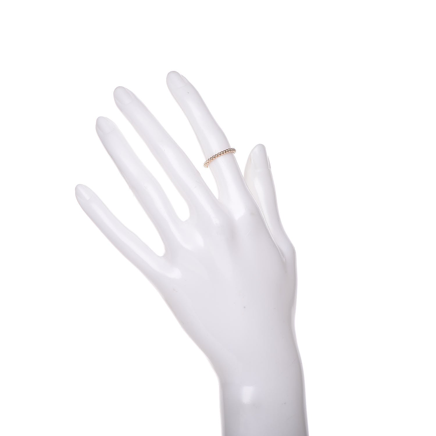 Van Cleef & Arpels 18K Rose Gold Small Perlee Ring 48 4.5 2 of 4