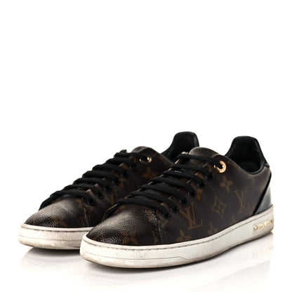 Louis Vuitton Patent Monogram Frontrow Sneakers 38 3 of 8