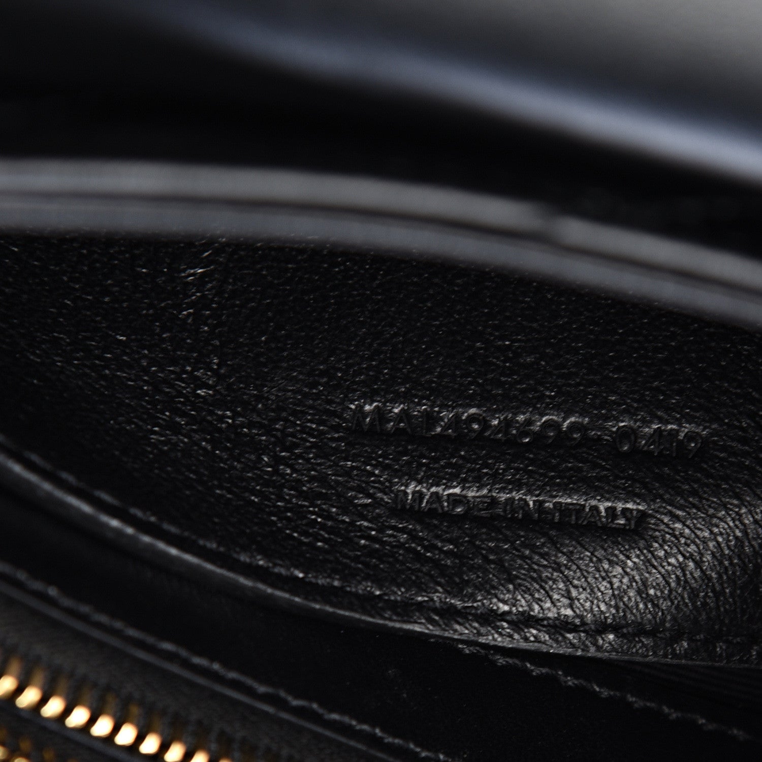 Saint Laurent Calfskin Y Quilted Monogram Small Loulou Chain Satchel Black 6 of 11