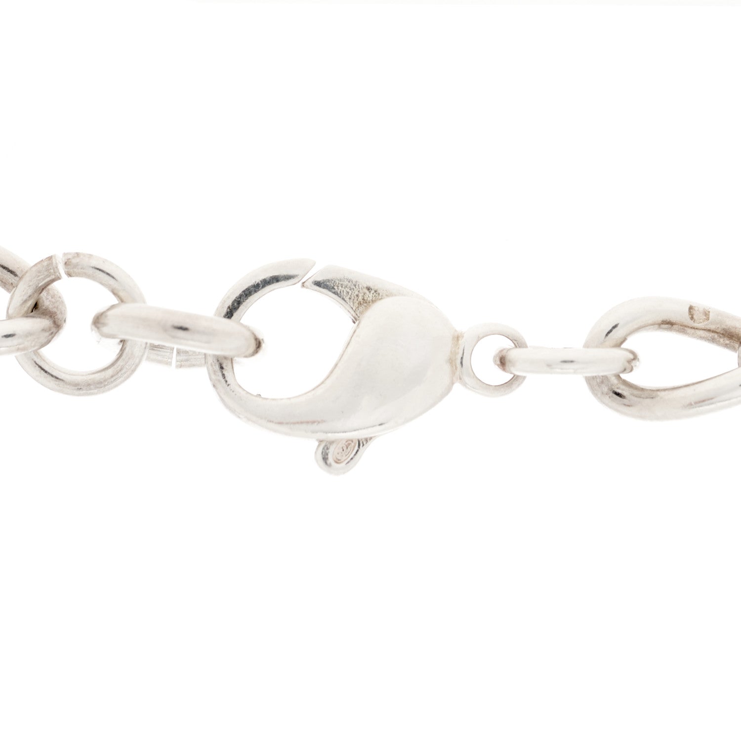Chanel Sterling Silver Multi Gemstone Lucky Charms Necklace 5 of 6