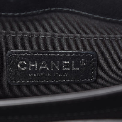 Chanel Grained Calfskin Quilted Small CC Box Flap Black 6 of 14