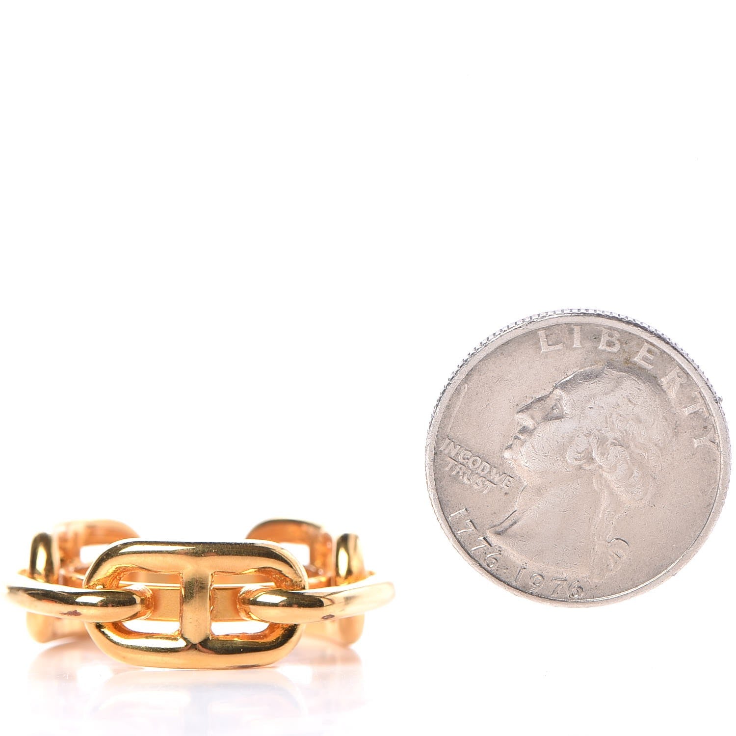 Hermes Permabrass Regate Scarf Ring 2 of 6