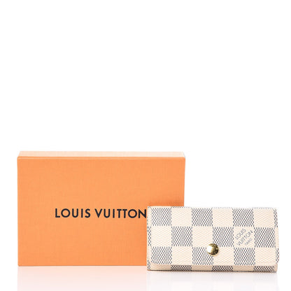 Louis Vuitton Damier Azur Multicles 4 Key Holder 10 of 10