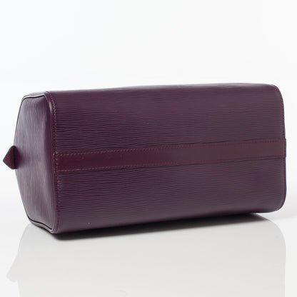 Louis Vuitton Epi Speedy 25 Cassis Purple 5 of 10