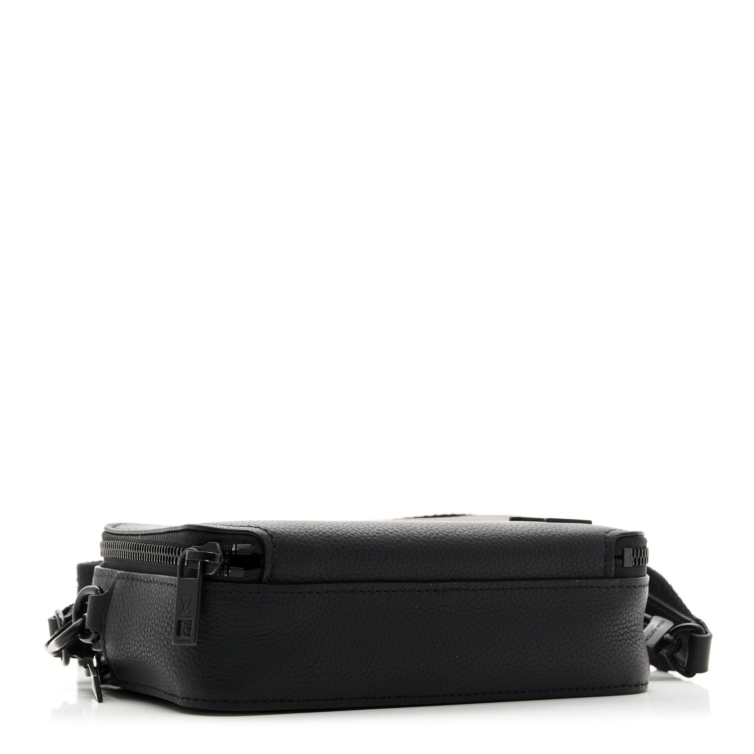 Louis Vuitton Calfskin Aerogram Alpha Wearable Wallet Black 4 of 7