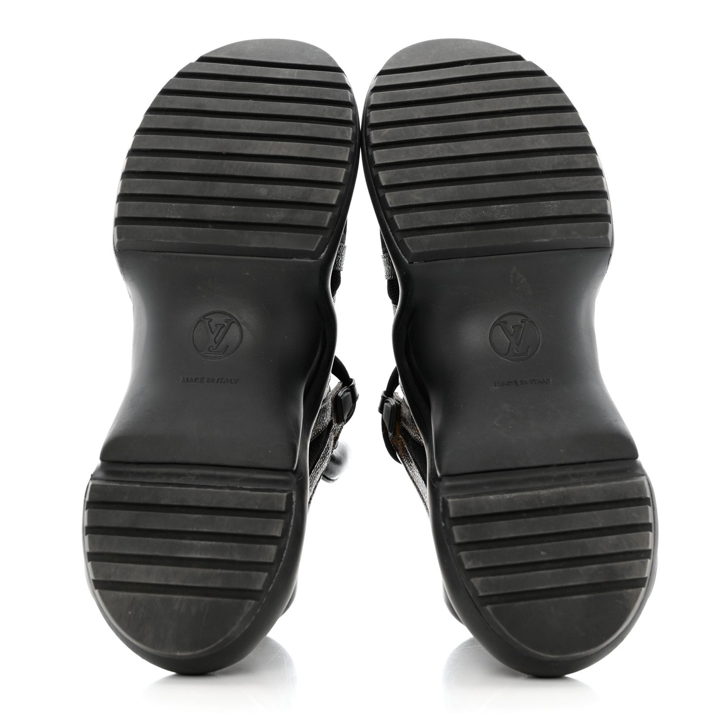 Calfskin Patent Monogram LV Archlight Sneakers 41 Black