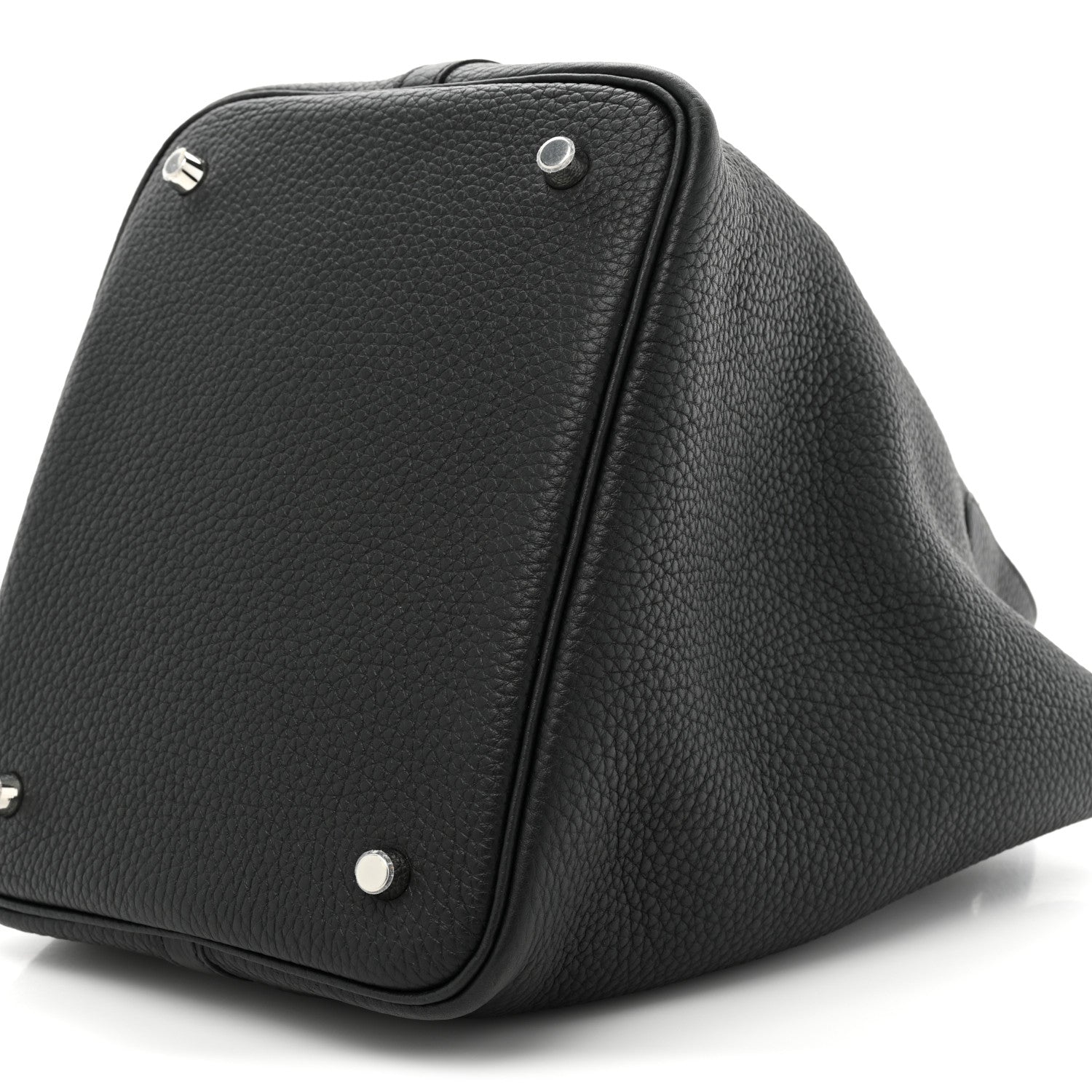 Hermes Taurillon Clemence Picotin Lock 22 MM Black 8 of 14