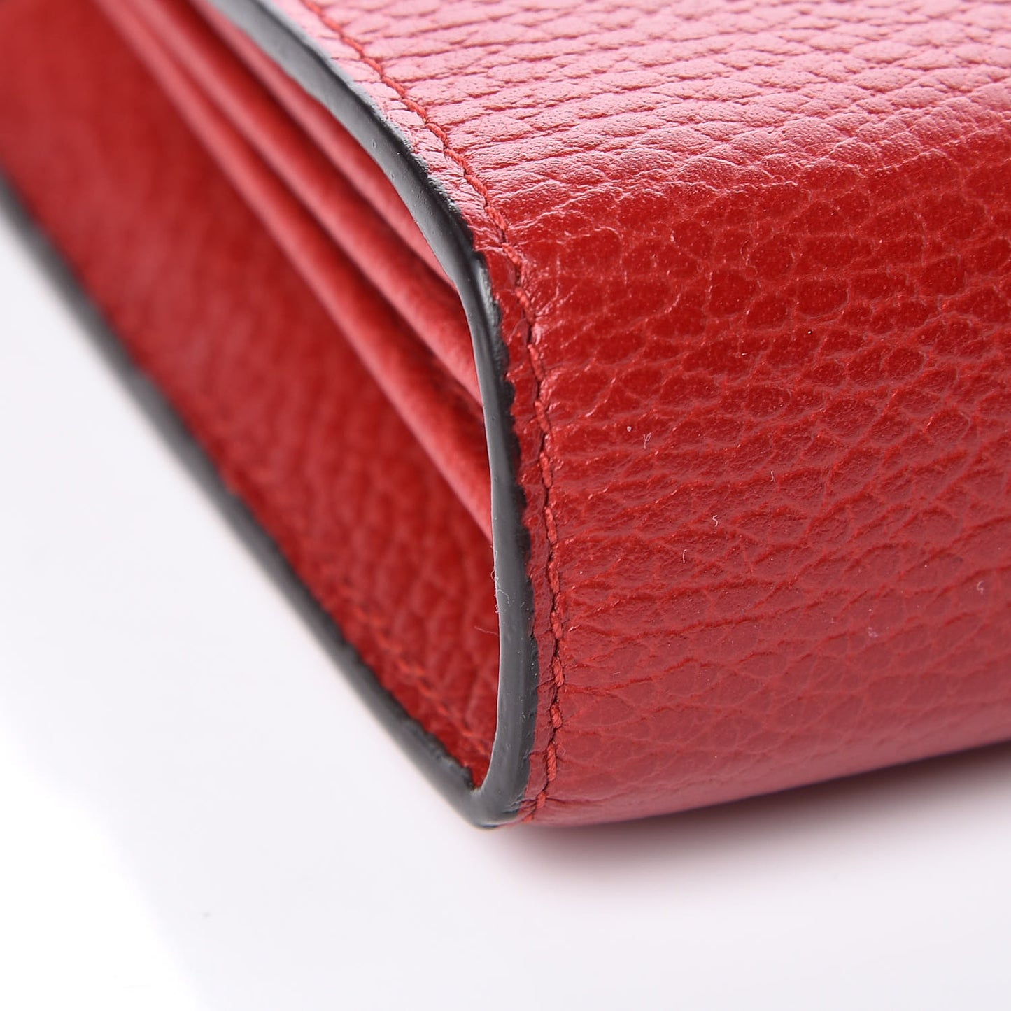 Calfskin Mini Dionysus Chain Wallet Hibiscus Red