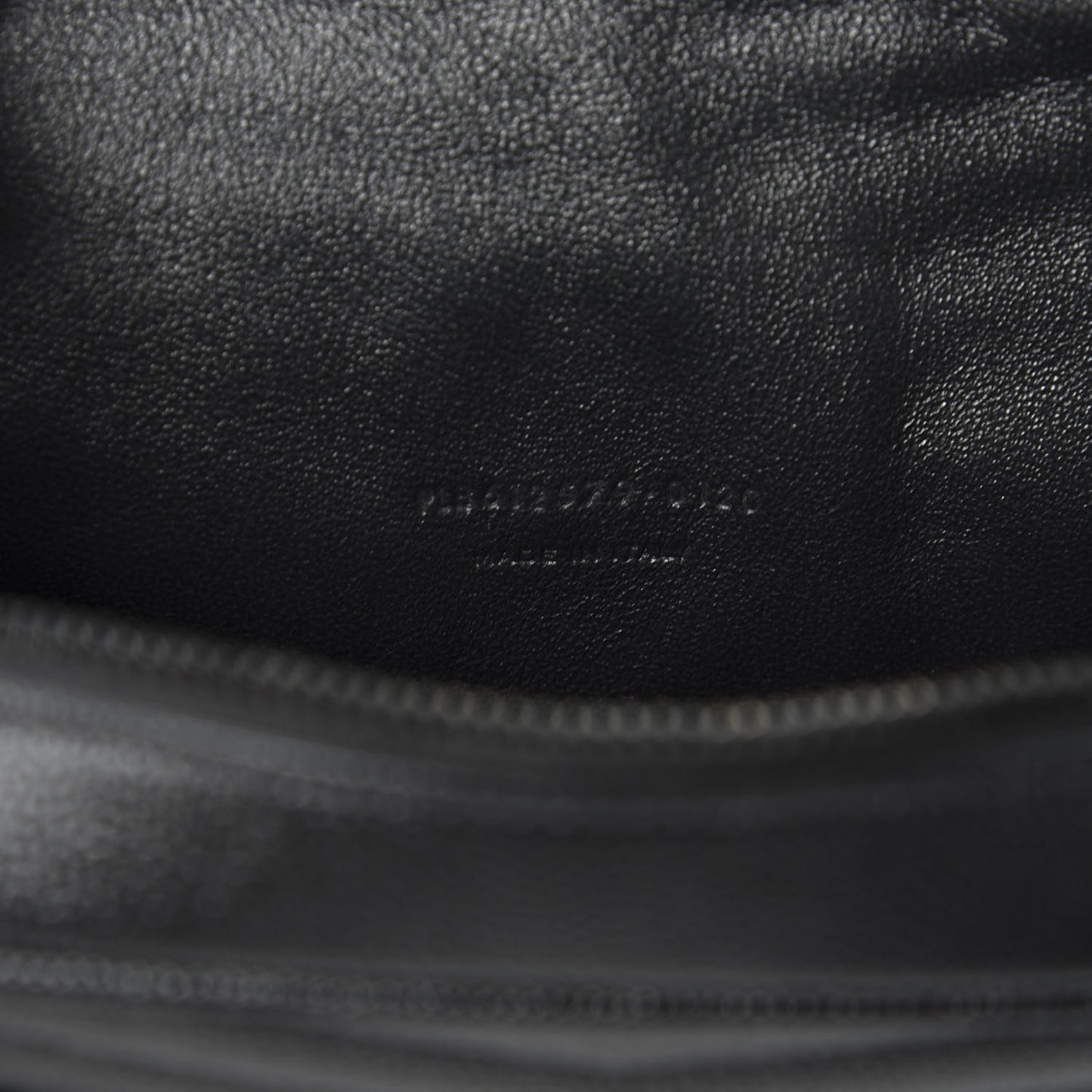 Grain De Poudre Matelasse Monogram Mini Lou Camera Bag Black