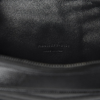 Saint Laurent Grain De Poudre Matelasse Monogram Mini Lou Camera Bag Black 8 of 10