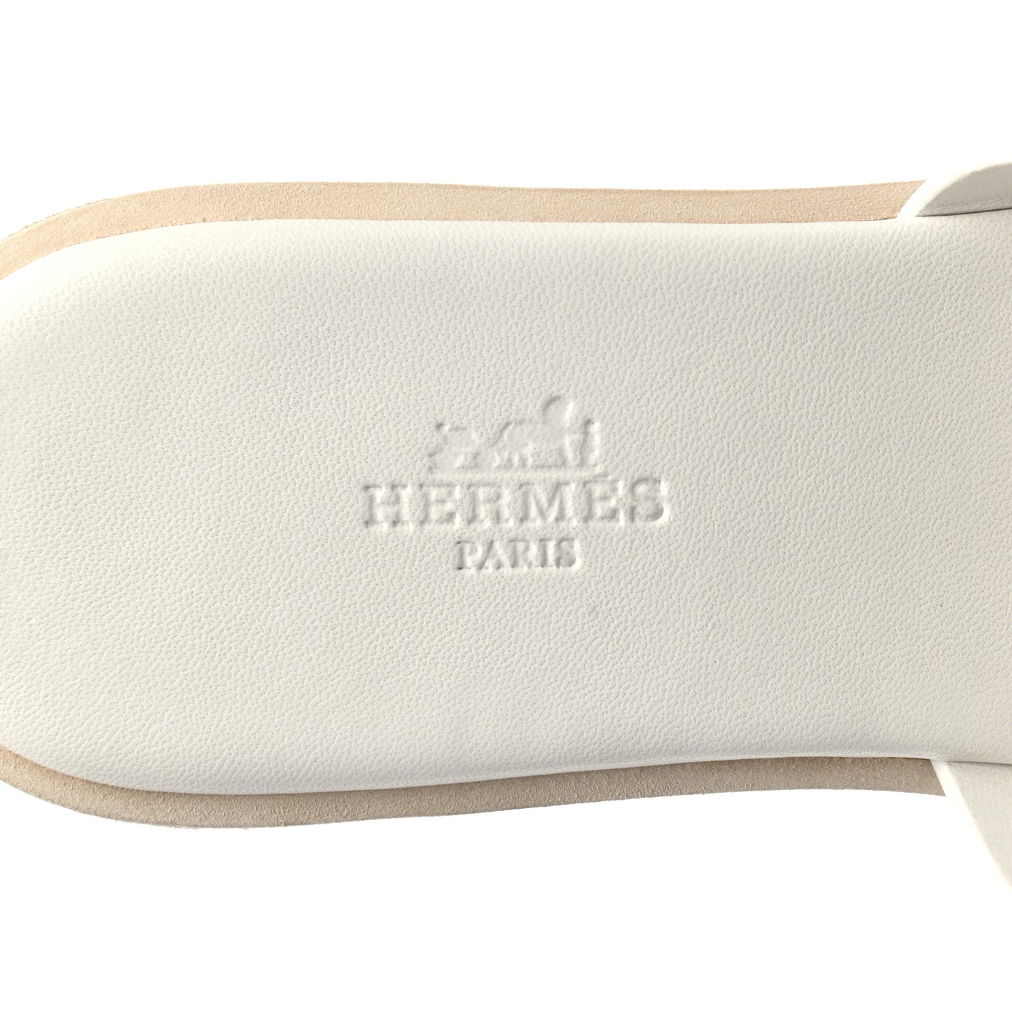 Calfskin Cork Eze 30 Sandals 37 White
