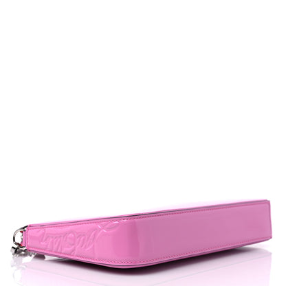Christian Louboutin Patent Loubila Chain Clutch Gummy 4 of 9