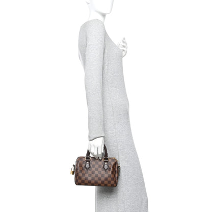 Louis Vuitton Damier Ebene Speedy Bandouliere 20 2 of 9