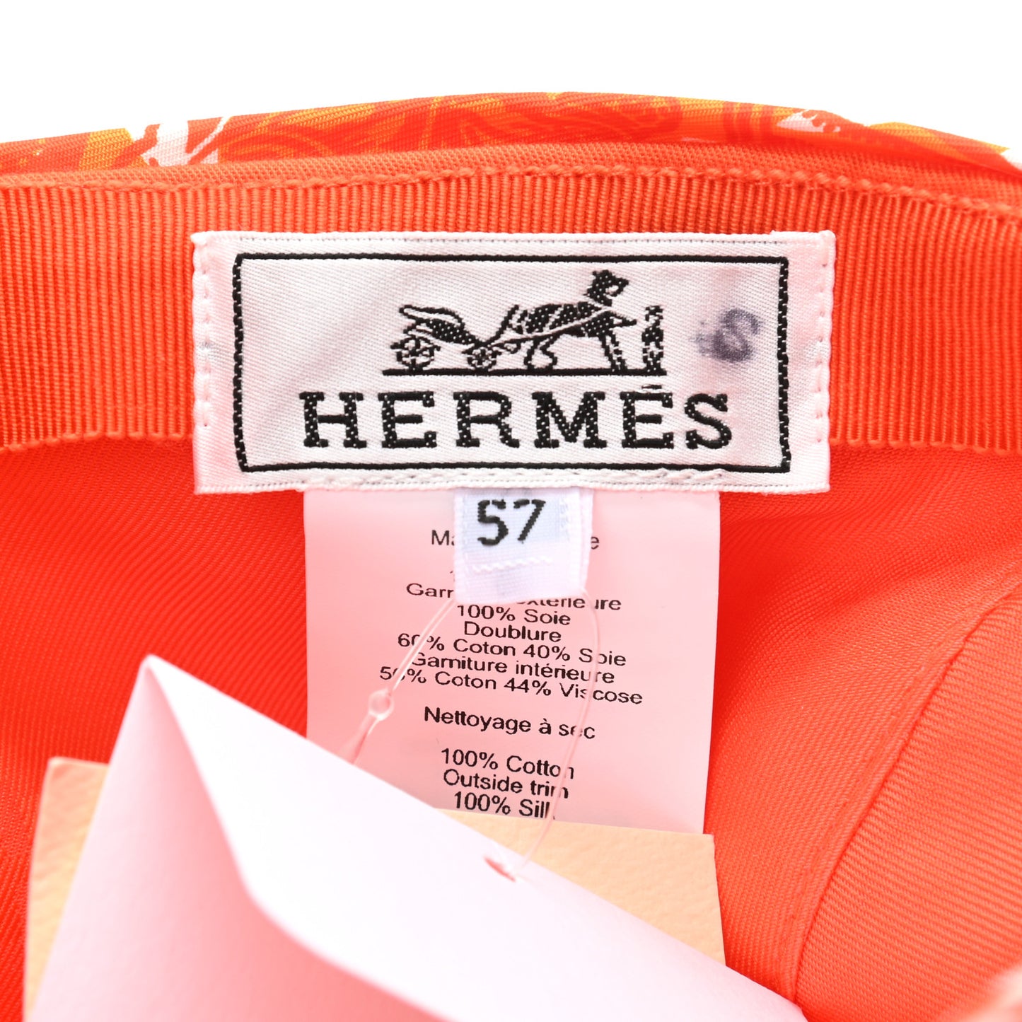 Cotton Silk Anna Cap 57 Orange