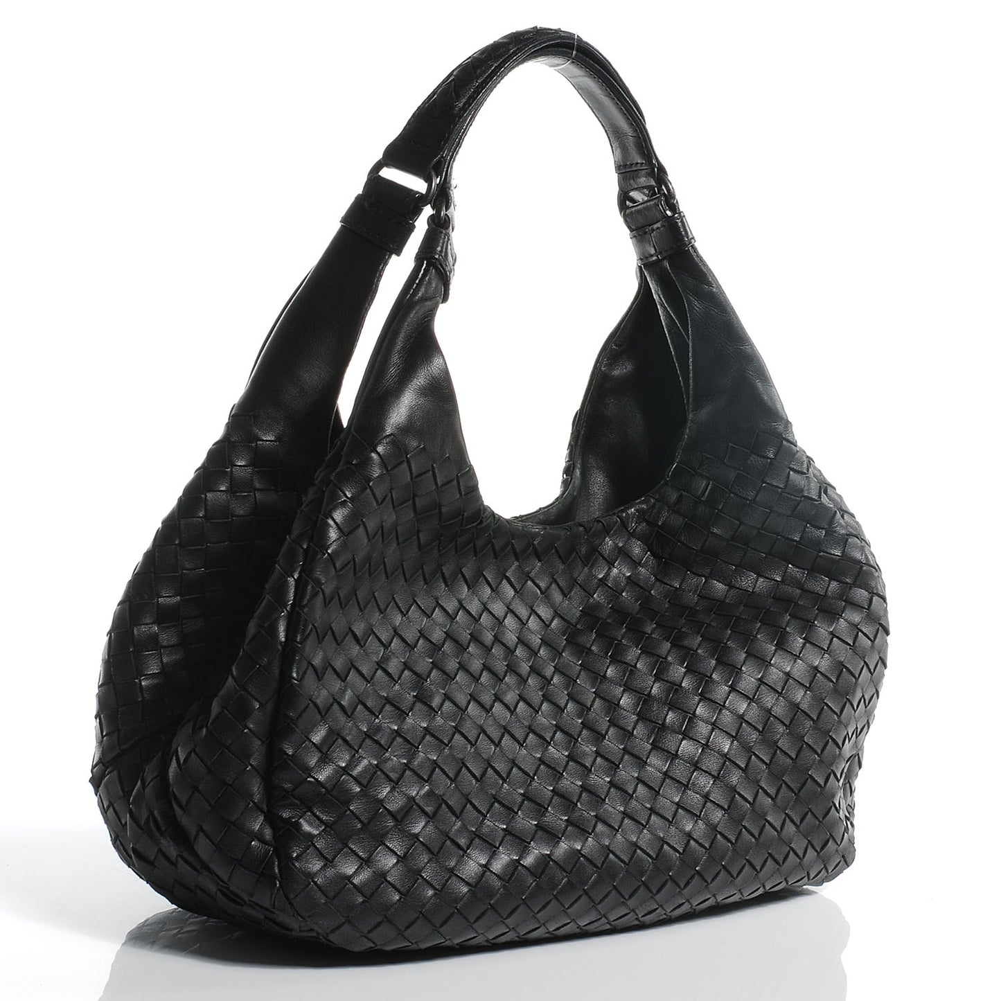 Intrecciato Nappa Campana Nero Black