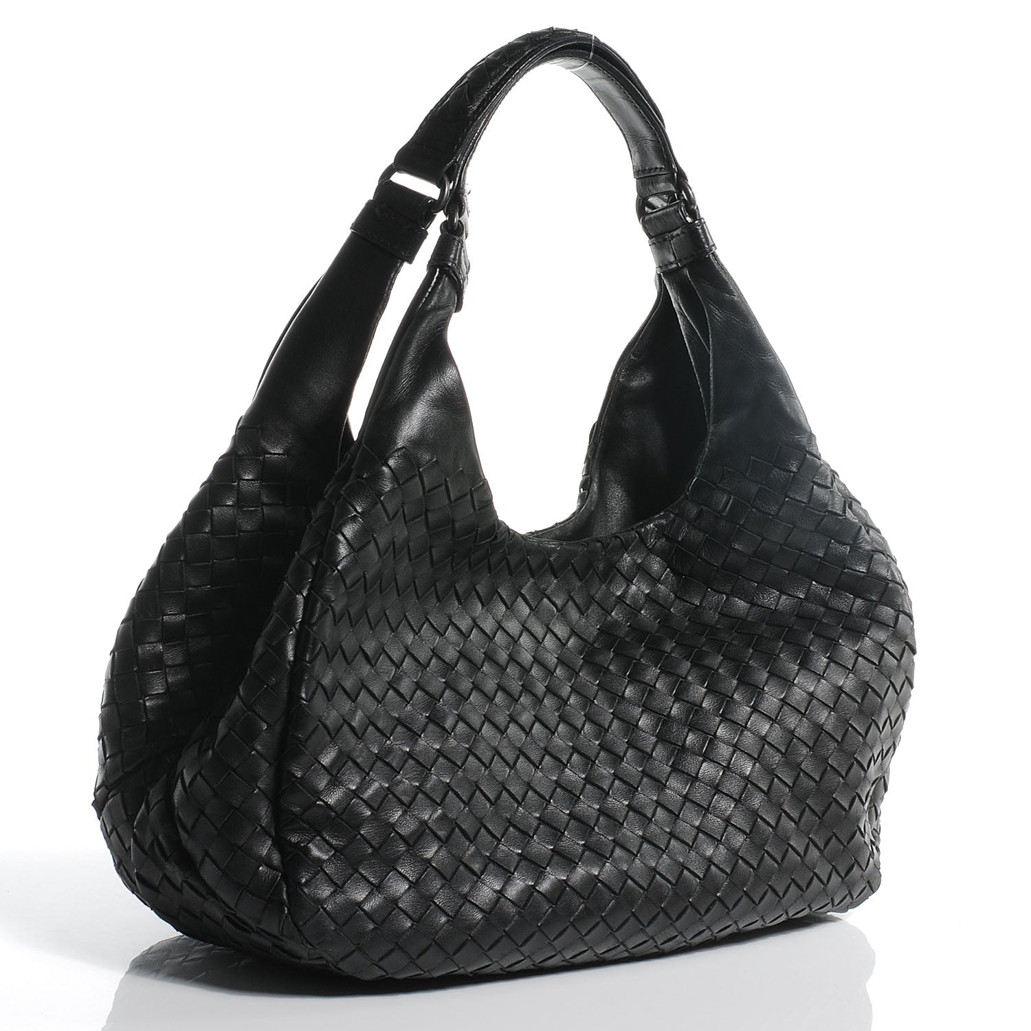 Bottega Veneta Intrecciato Nappa Campana Nero Black 3 of 8
