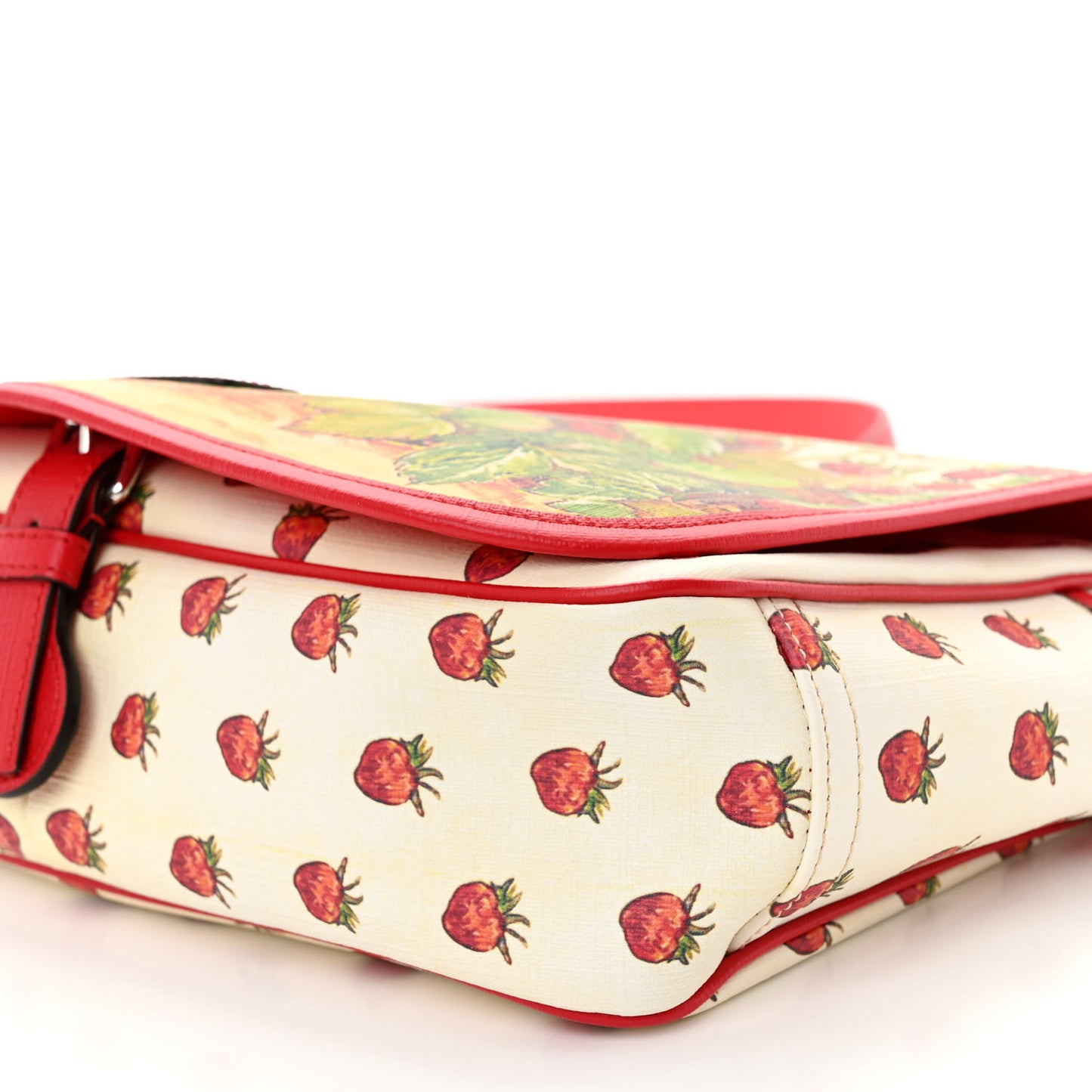 Coated Canvas Love Parade Kids Strawberry Fairy Messenger Bag Multicolor