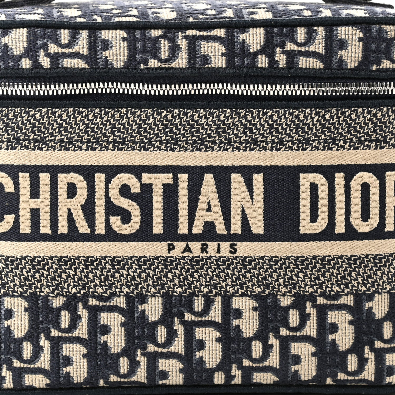 Christian Dior Oblique Diortravel Vanity Case Blue 7 of 10
