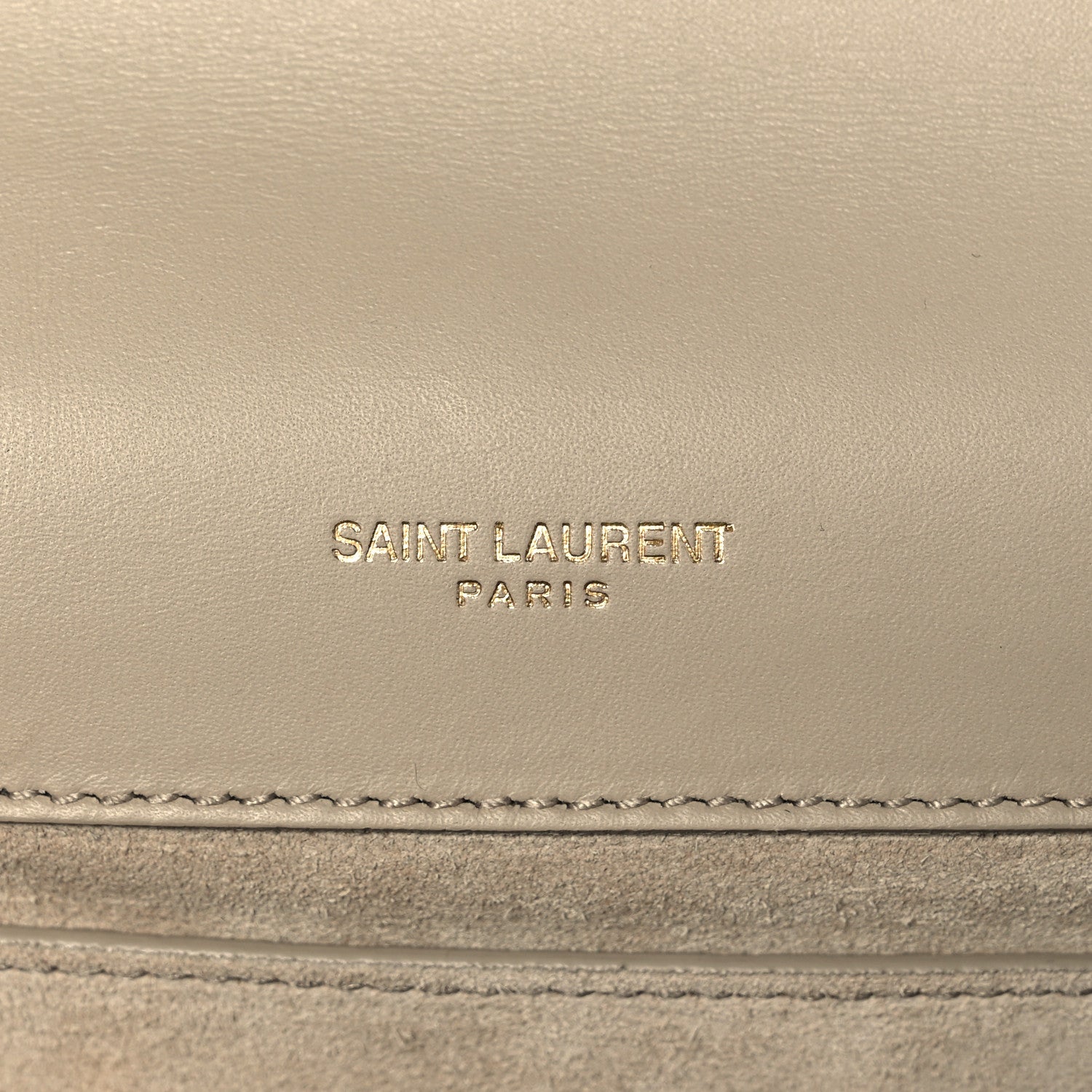 Saint Laurent Smooth Calfskin Medium Classic Monogram Kate Tassel Satchel Nude Powder 7 of 16