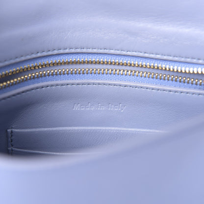 Celine Grained Calfskin Small Trotteur Porcelain 6 of 10