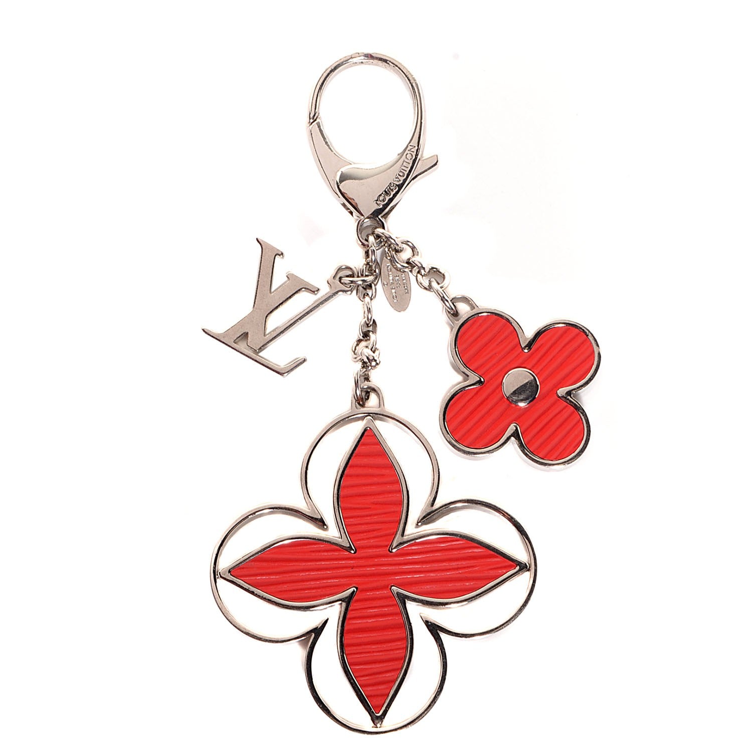 Louis Vuitton Epi Rimy Bag Charm Red 1 of 6