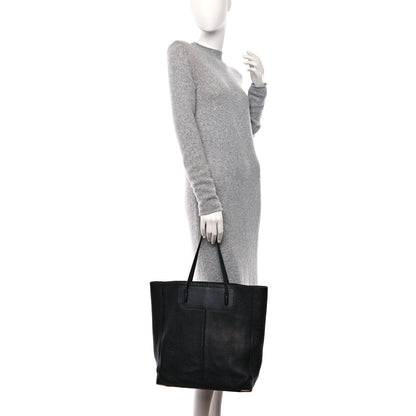 Alexander Wang Pebbled Calfskin Large Prisma Skeletal Tote Black Rose Gold Hardware 3 of 16