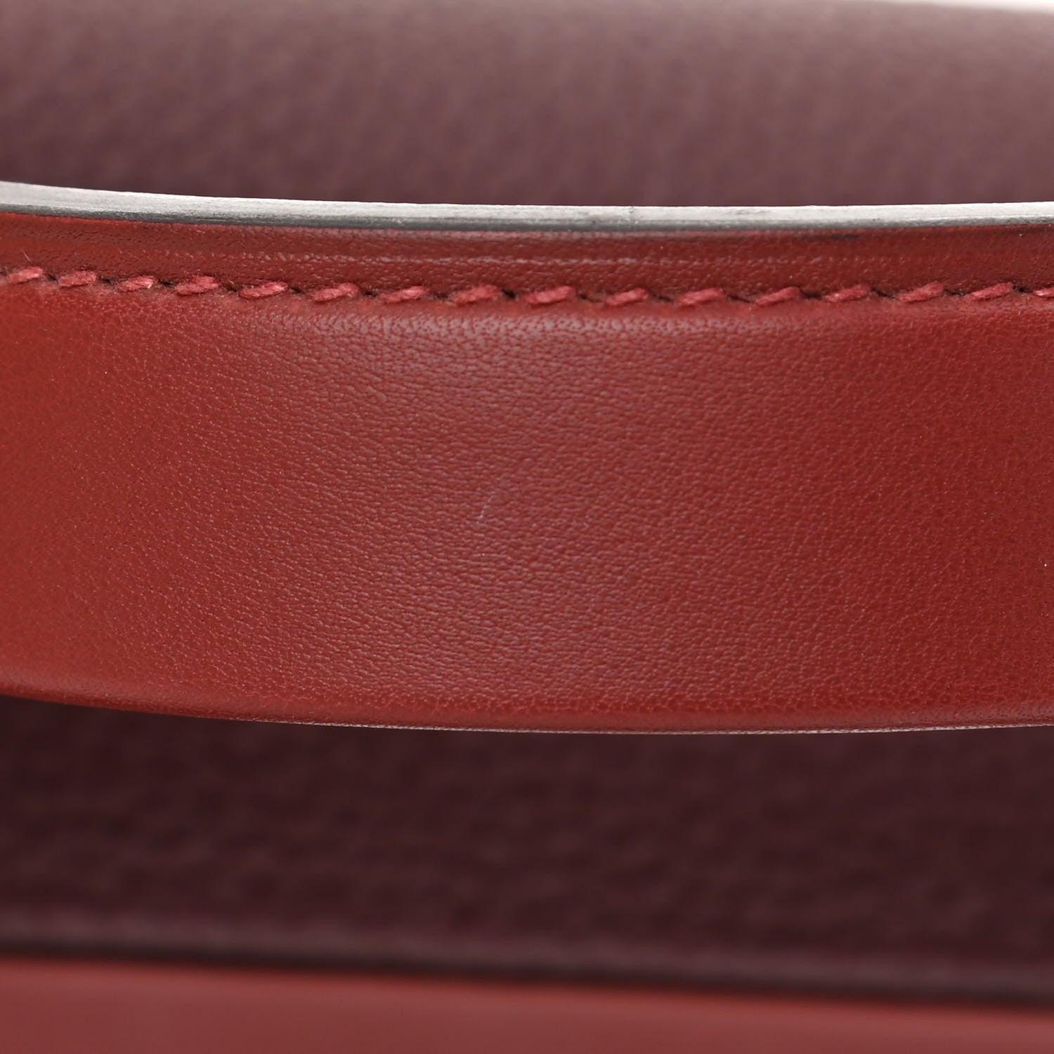 Hermes Togo Swift 24/24 35 Bordeaux Rouge H 12 of 13