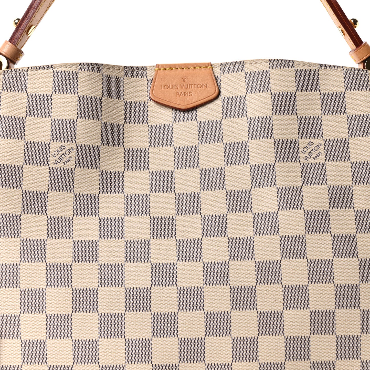 Damier Azur Graceful PM Rose Ballerine