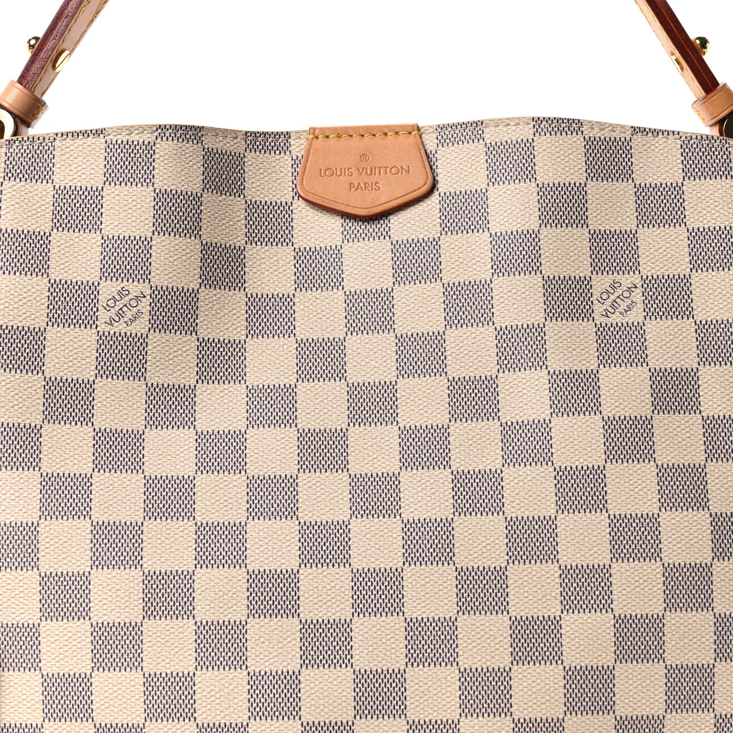 Louis Vuitton Damier Azur Graceful PM Rose Ballerine 8 of 10